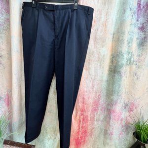 📌Dark Blue Dress Pants B&T European Tailoring Handmade with High Quality Fabric